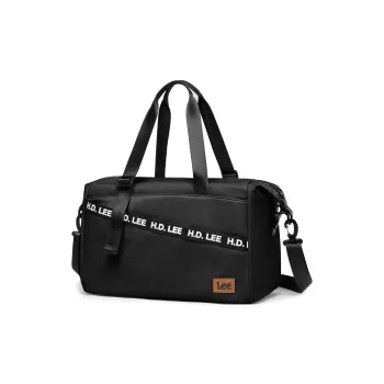 Lee Fabric Travel Bag Luggage Bag 33L Unisex Black