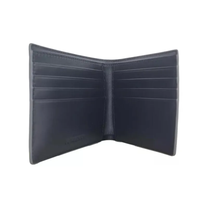 Burberry Canvas Wallet Men's Gray-4