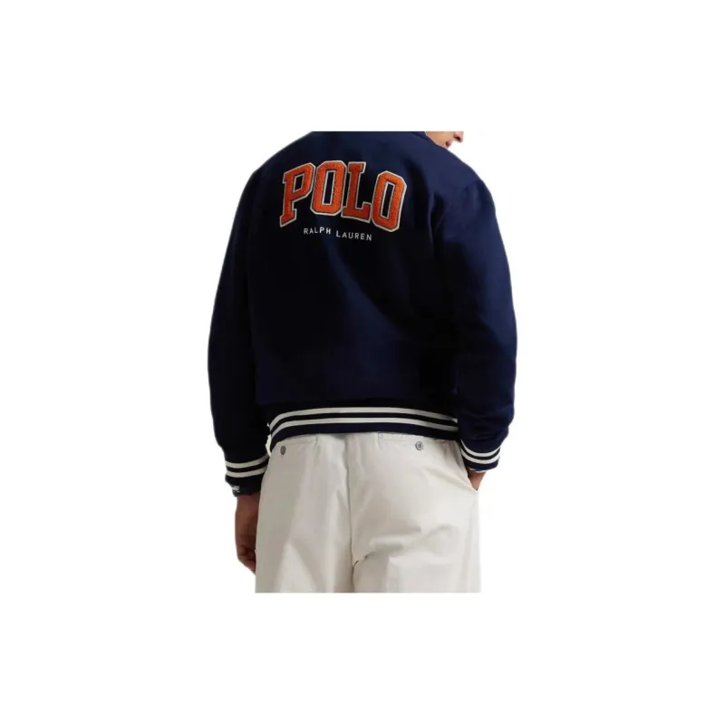 Polo Ralph Lauren Fleece Baseball Jacket-3