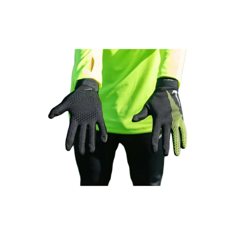 Nike Polyester Polyurethane Rubber Nylon Sports Gloves Unisex Black-3