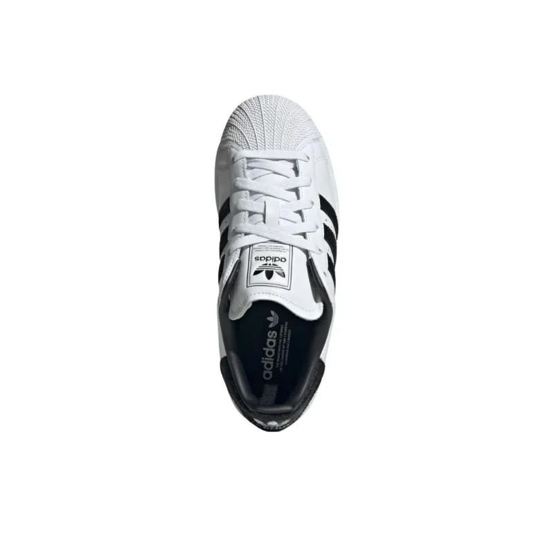 Adidas Superstar Ii White Black Pony Hair Women's-3