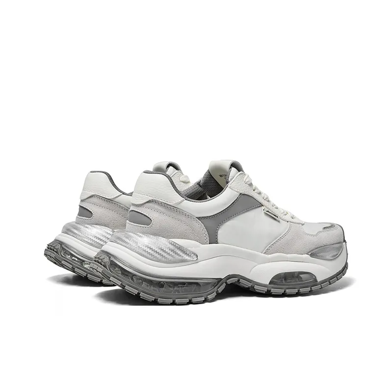 CHERYKALLY Wear-Resistant Breathable Height Increasing Low-Top Chunky Sneakers Women's-2