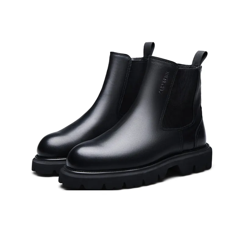PARDASAUL Short Chelsea Boots Men's Black-2