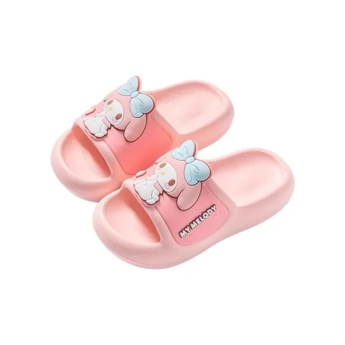 Sanrio x HelloKitty My Melody Cinnamoroll Summer Slippers For Women's