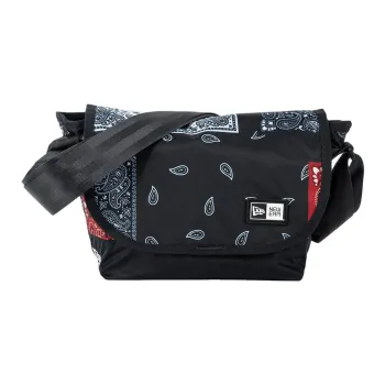 New Era Polyester Shoulder Bag Mini Unisex Black