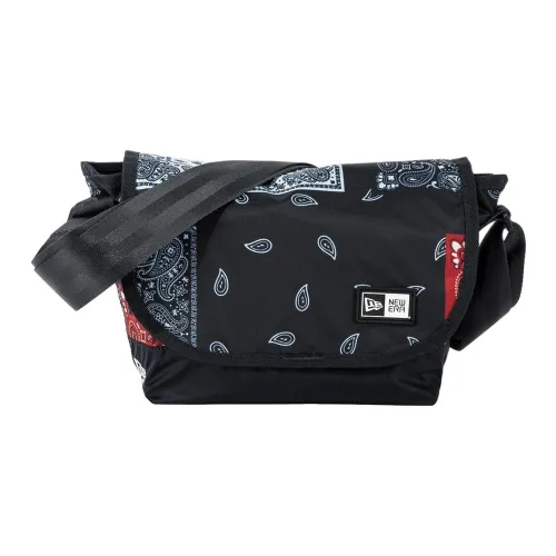 New Era Polyester Shoulder Bag Mini Unisex Black