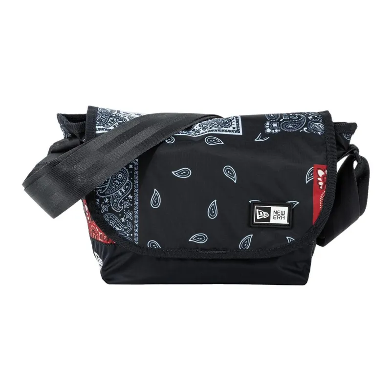 New Era Polyester Shoulder Bag Mini Unisex Black-0