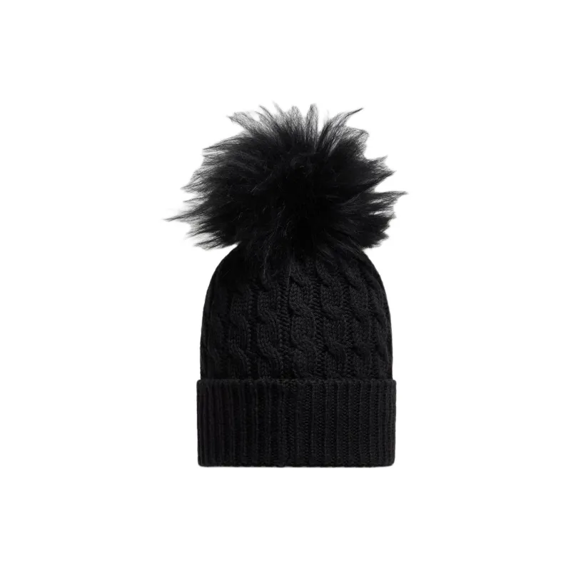 Moncler Grenoble Logo Detailed Knitted Beanie-1