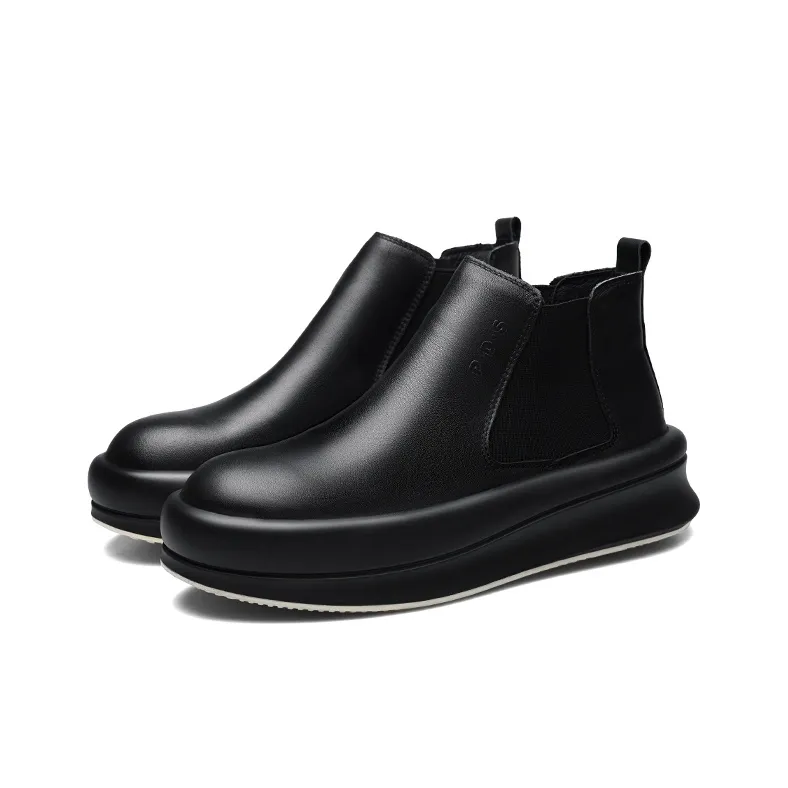 PARDASAUL Short Chelsea Boots Men's Black-2