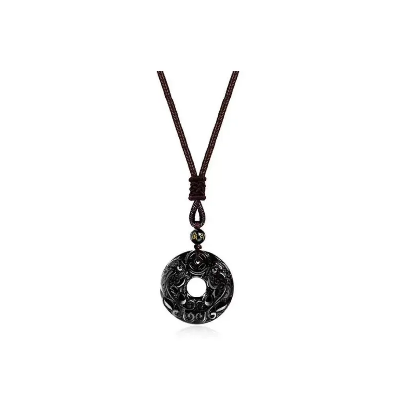 Fei Yu Chalcedony Jade Necklaces Unisex-2