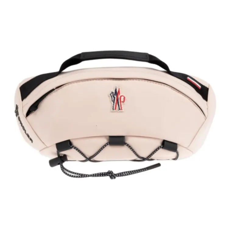 Moncler Grenoble Series Fabric Fanny Pack Women's Pink-0