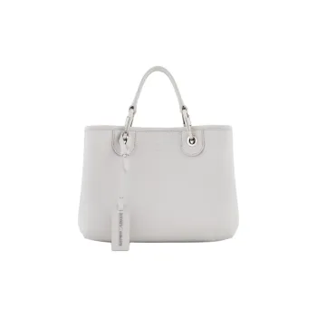 EMPORIO ARMANI Polyurethane One Shoulder Handbag Women's White