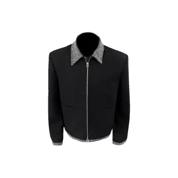 PAINT STAIN Fashion Jackets & Coats Unisex Classic Black