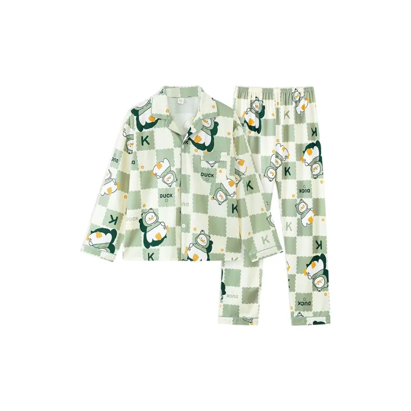 O'MESIK Pajama Set Women's Green-0