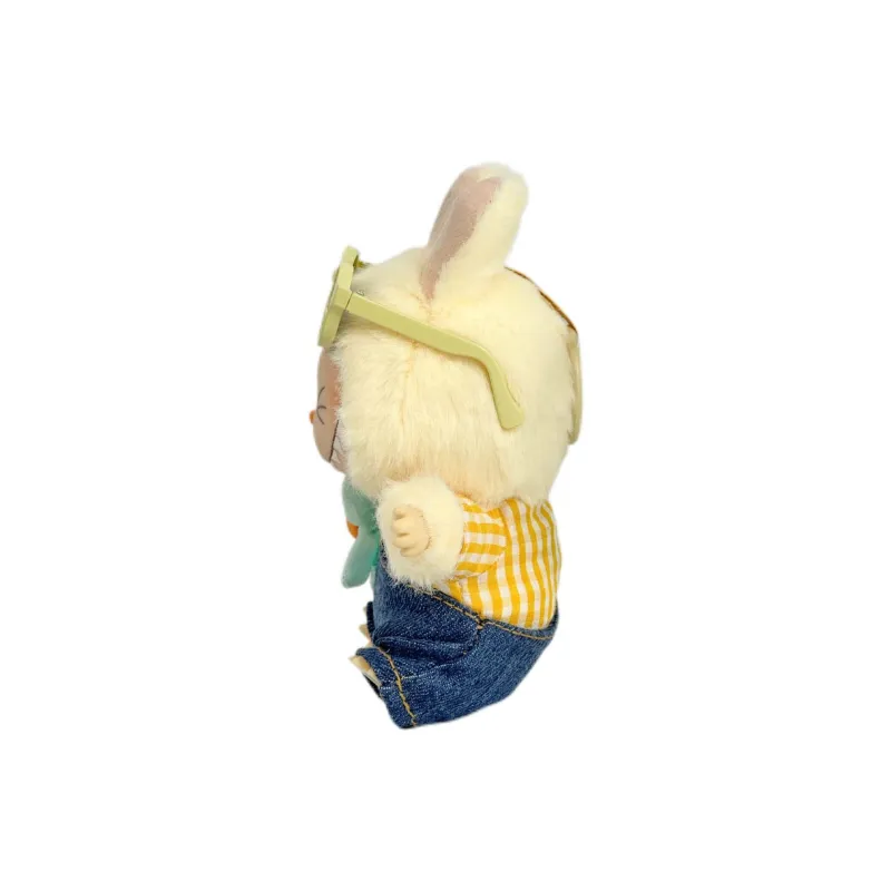 Modified Baby POP MART Labubu THEMONSTERS Sit-Down Party Vinyl Plush Mystery Box Island Journal SAML Hang Tag Box 15cm-2