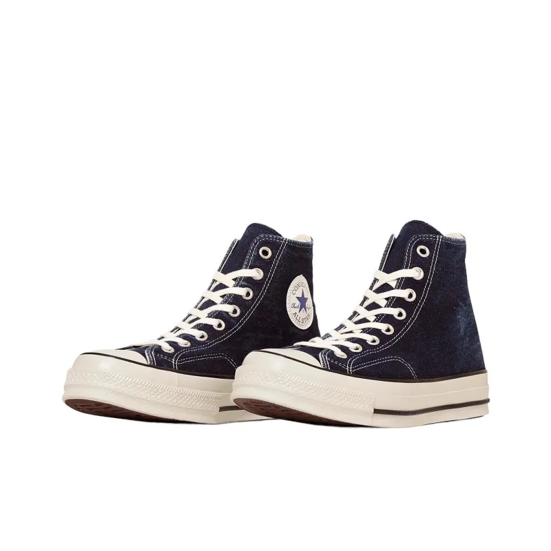 Converse ALL STAR LGCY Anti Slip Wear Resistant High Top Canvas Shoes Unisex Dark Blue-2