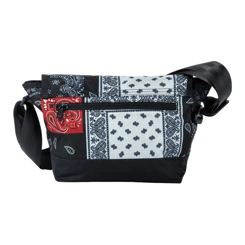 New Era Polyester Shoulder Bag Mini Unisex Black-6