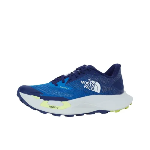 THE NORTH FACE Anti-Slip Wear-Resistant Low-Top Trail Running Running Shoes Men's Blue