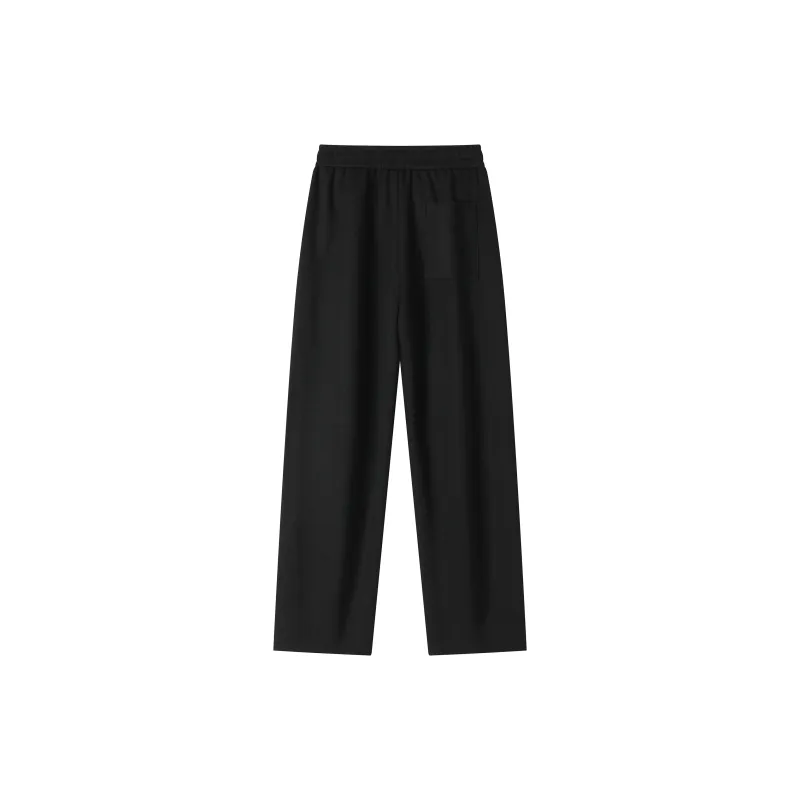 David Bakken Casual Pants Unisex Black-1