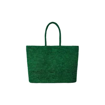 THE ROW Raffia Tote Bag, Shopping Bag, Handbag Women's Green