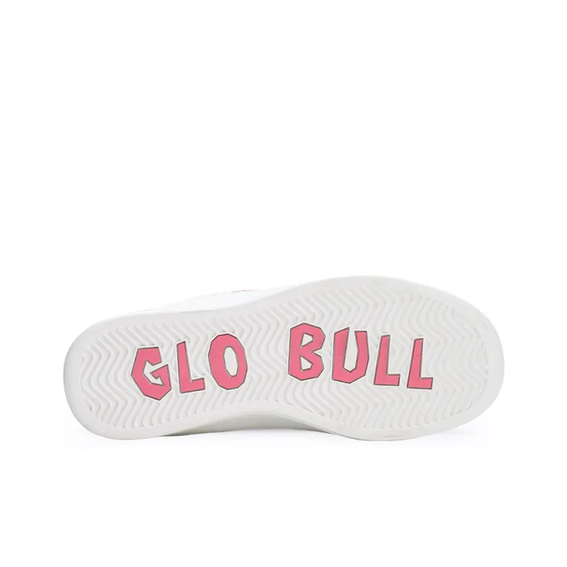 GLO BULL Anti-Slip And Wear-Resistant Height Increasing Low-Top Skateboard Shoes Women's Baby Powder Pink-5