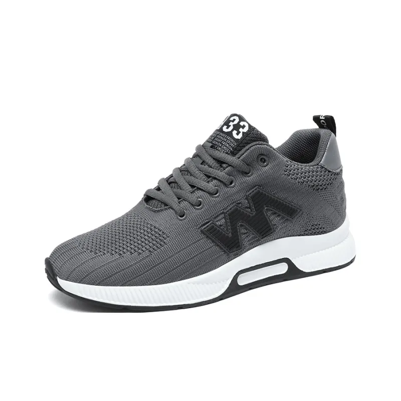 QIUTEXIONG Cushioning Anti-Slip Wear-Resistant Breathable Balance Height Increasing Low-Top Casual Shoes Unisex-26