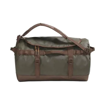 THE NORTH FACE BASE CAMP PVC Travel Bag 50L Unisex Taupe & Green