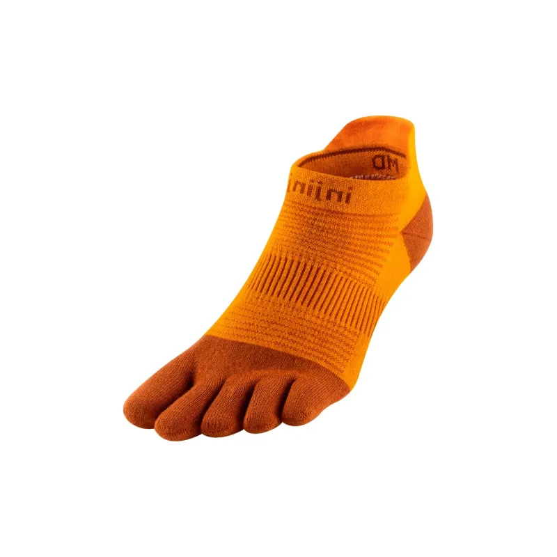 INJINJI Run Lightweight No-Show Ankle Socks Unisex 1 Pack Campfire-0