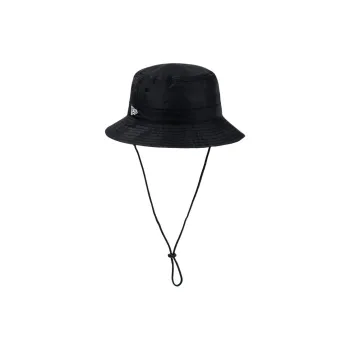 New Era Nylon Bucket Hats Unisex Black