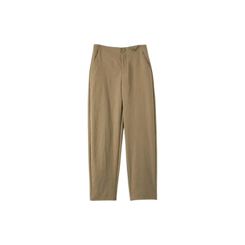Late White Casual Pants Women's-2