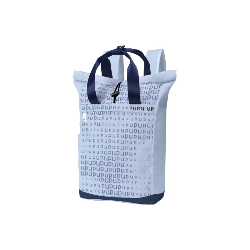 TURN UP Polyester Backpack Regular Unisex Blue-22