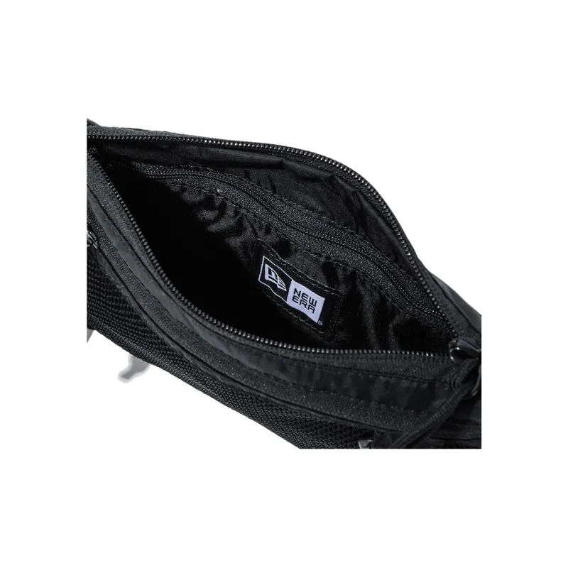 New Era Nylon Shoulder Bag Unisex Black-5