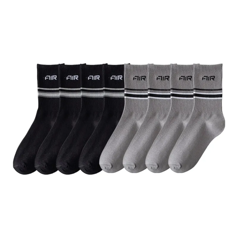 Cotton Gene Mid Calf Socks Unisex Combo Set-22