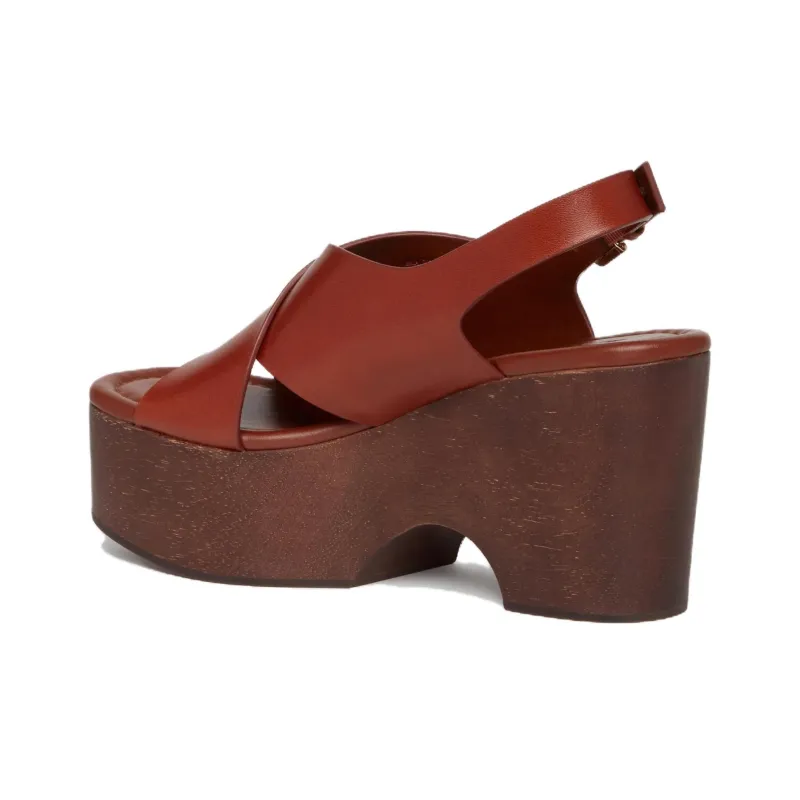 PAIGE Reid Strap Sandals 9cm Women's Red-2