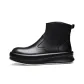 Black Fleece-Lined Insulated Shoes
