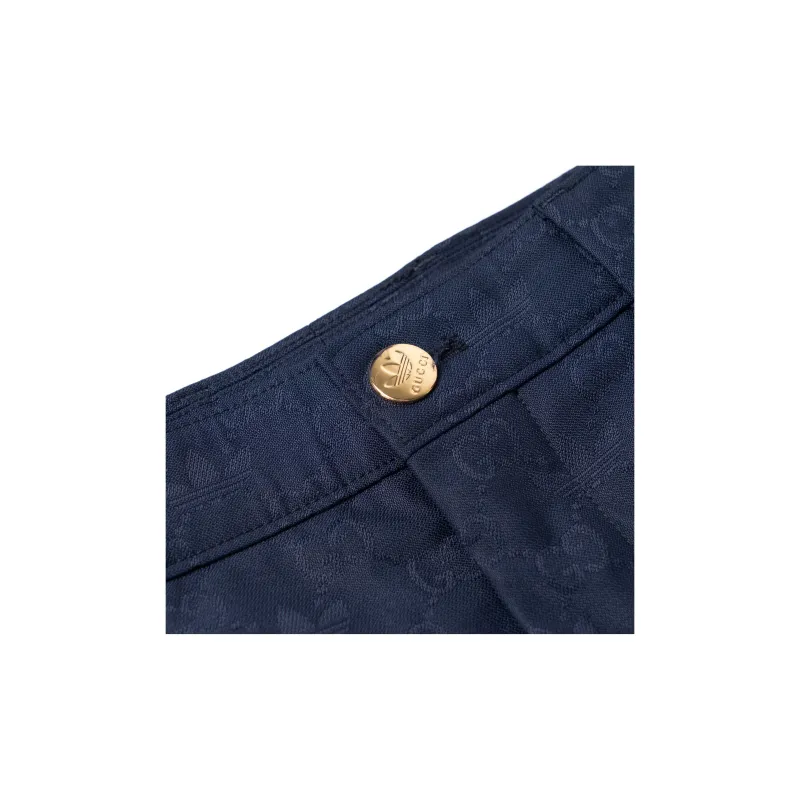 GUCCI X Adidas Gg Trefoil Jacquard Logo Pant-2