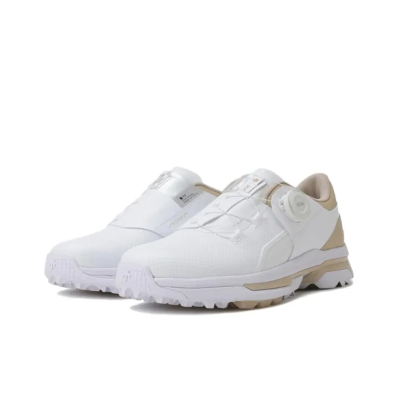DESCENTE Anti-Slip Wear-Resistant Low-Top Golf Shoes Women's White-2