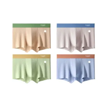 H YXIANG Underpants Men's 4 Pack
