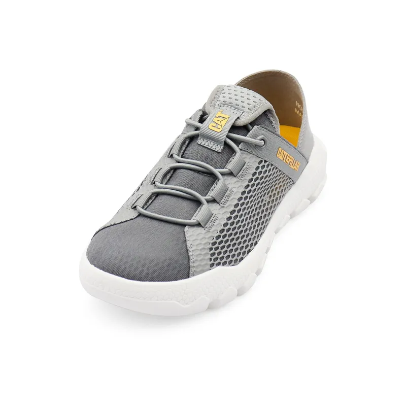 CAT Slip Resistant And Breathable Low Top Casual Shoes Men's Gray-2