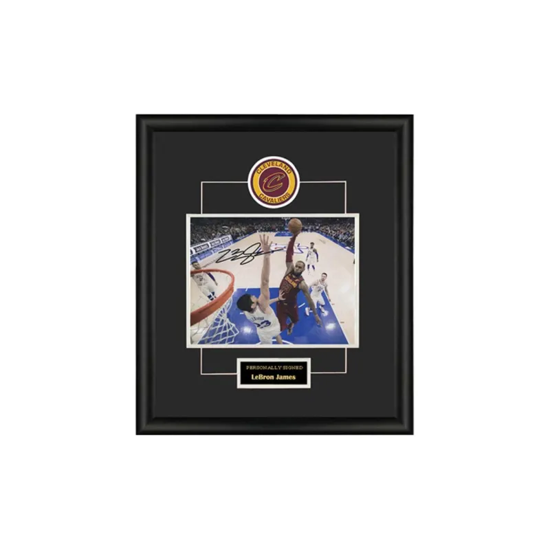 Yi Shot Basketball Fan Supplies Includes Certificate Framed For Collecting Black Unisex-0