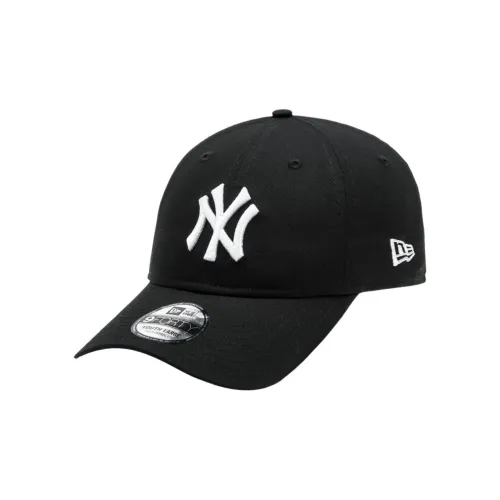 New Era 100% Cotton Baseball Caps Kids' Black