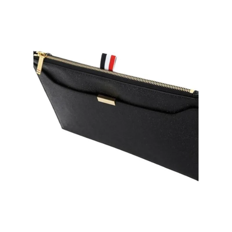 THOM BROWNE Logo Plaque Document Holder-3