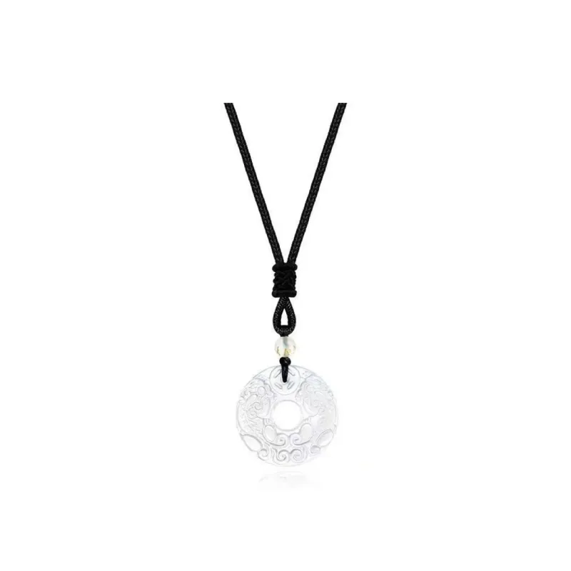 Fei Yu Chalcedony Jade Necklaces Unisex-0