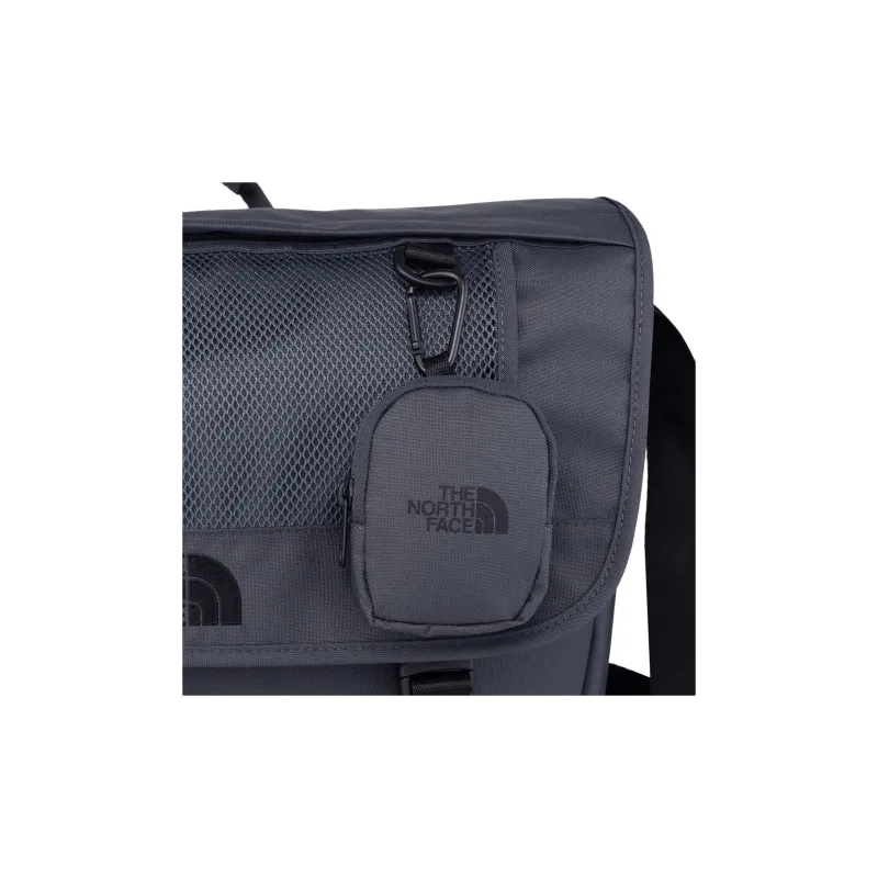 THE NORTH FACE Polyester Messenger Bag, One Shoulder Handbag Large Size Men's Charcoal Gray-5