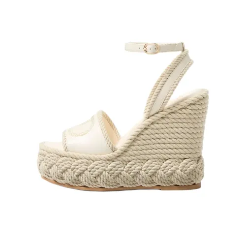 Valentino VLogo One Strap eugene 13cm Women's White