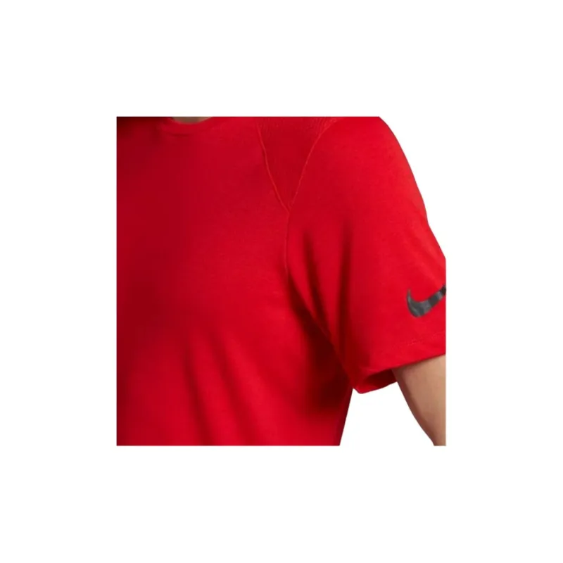 Nike T Shirts Men Red-5