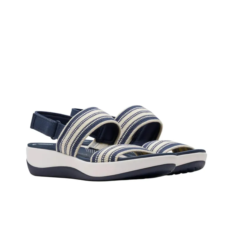 Clarks Arla Stroll Strap Sandals 4cm Women's Blue-2