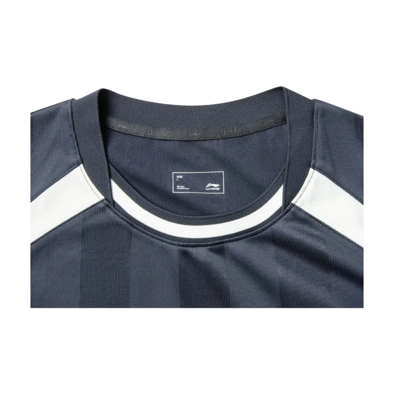 LiNing Sports Life Collection T Shirt Unisex Night Blue-2
