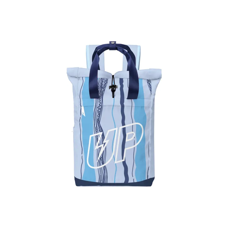 TURN UP Polyester Backpack Regular Unisex Blue-17