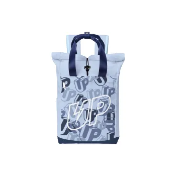TURN UP Polyester Backpack Regular Unisex Blue